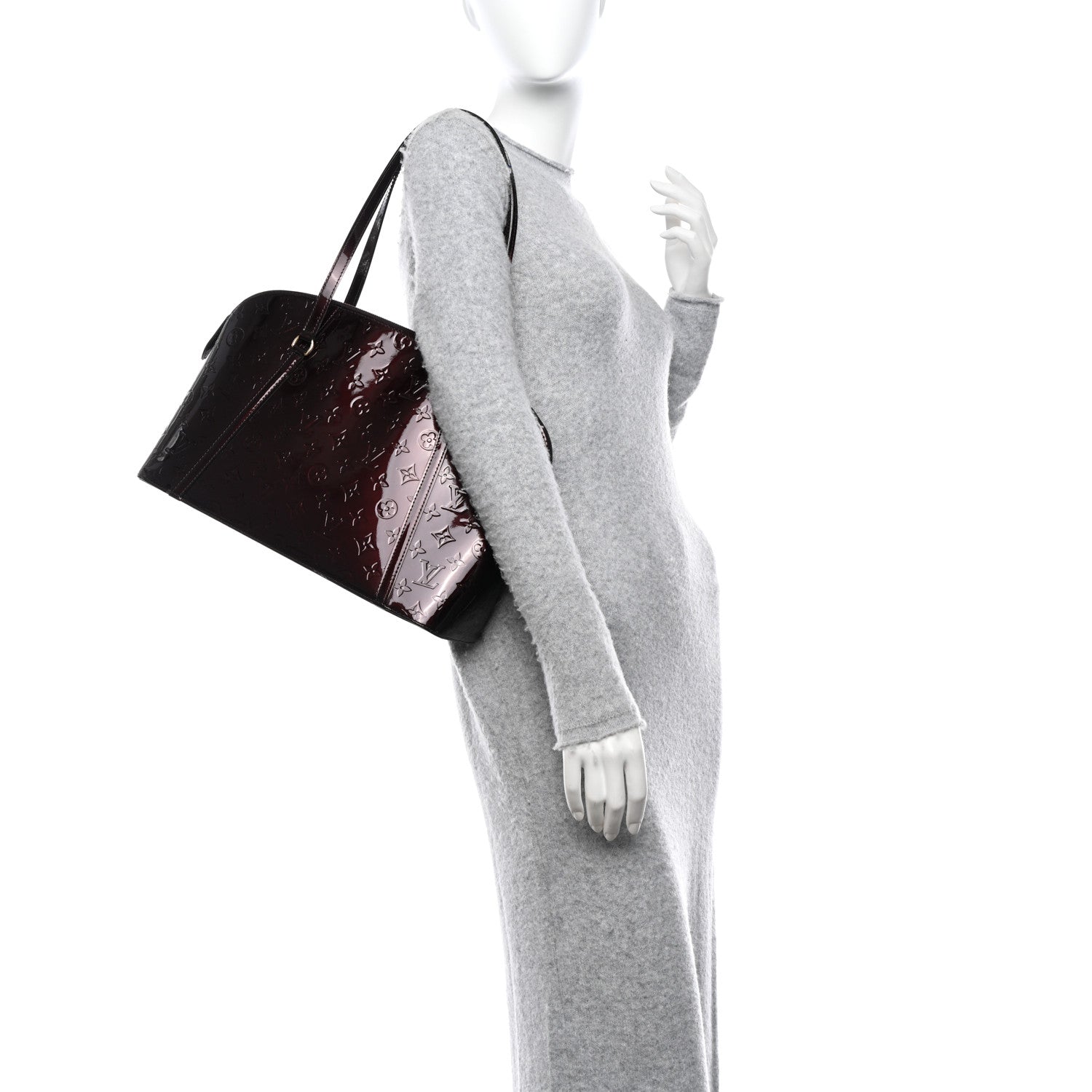 Louis Vuitton Vernis Zipped Avalon Amarante 2 of 9