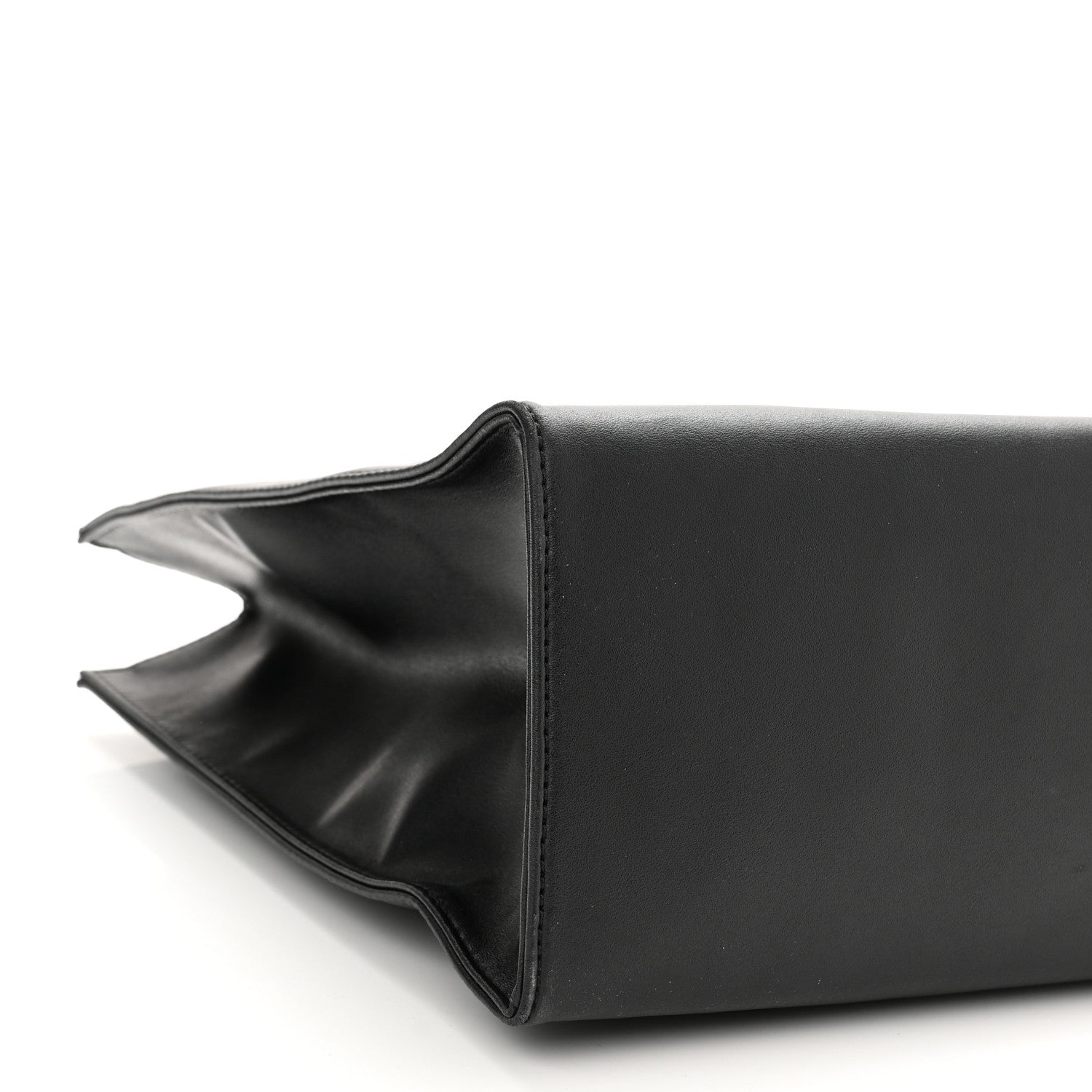 Telfar Vegan Leather Medium Shopping Bag Black 9 of 10