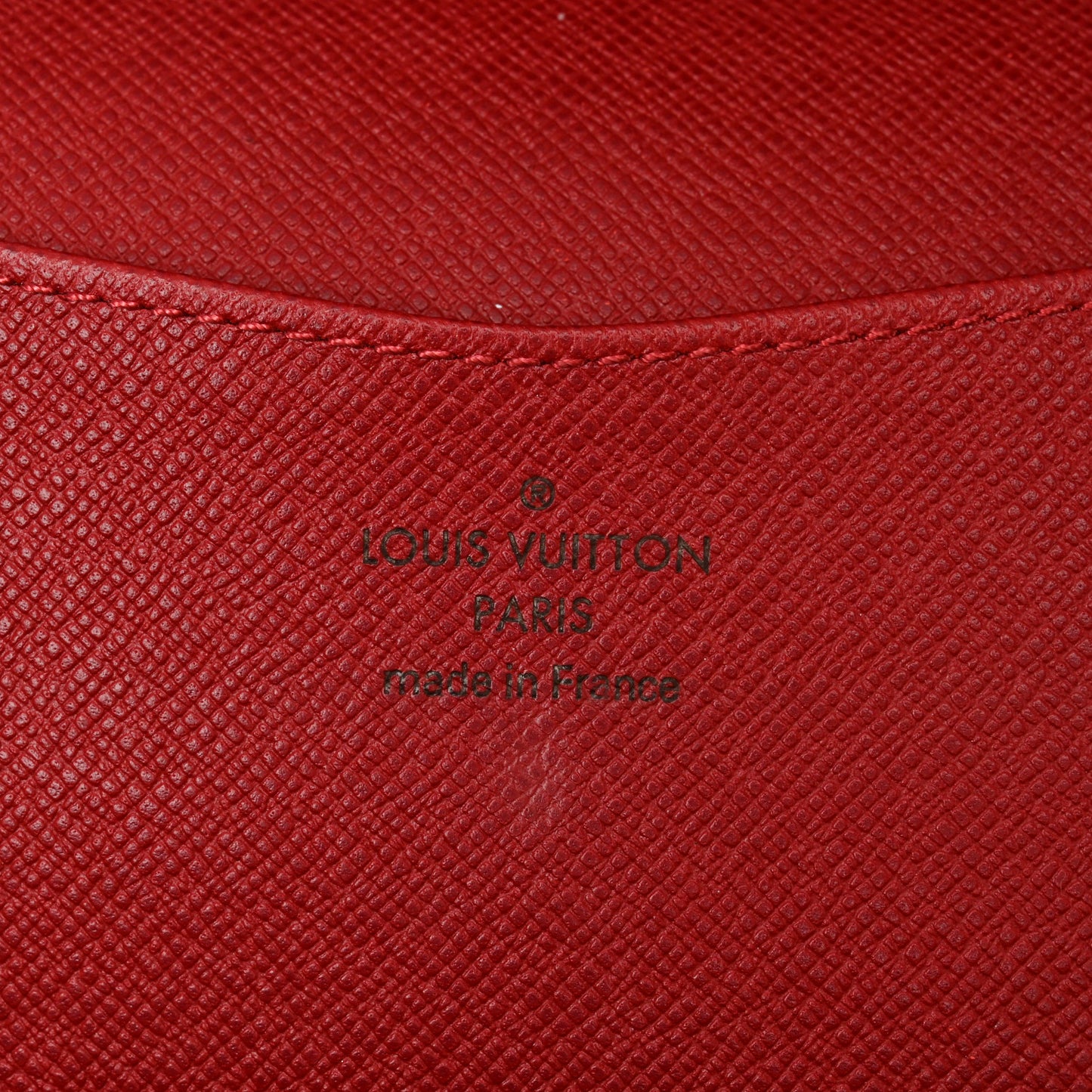 Monogram Josephine Wallet Red