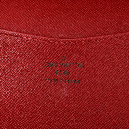 Louis Vuitton Monogram Josephine Wallet Red 6 of 13