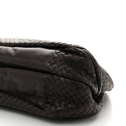 Bottega Veneta Nappa Intrecciato Large Campana Hobo Ebano 10 of 10