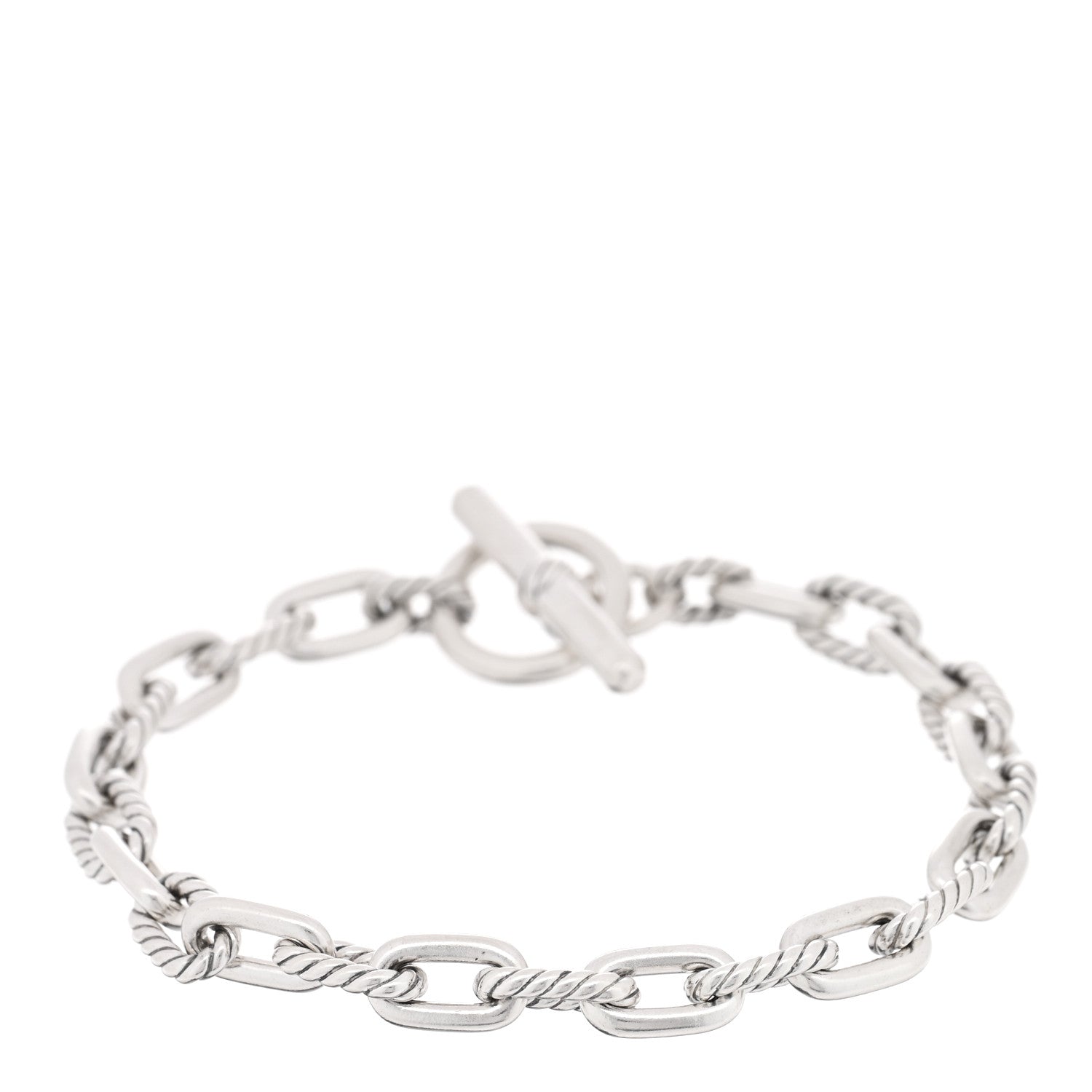 David Yurman Sterling Silver 5.5mm Madison Chain Bracelet 1 of 3