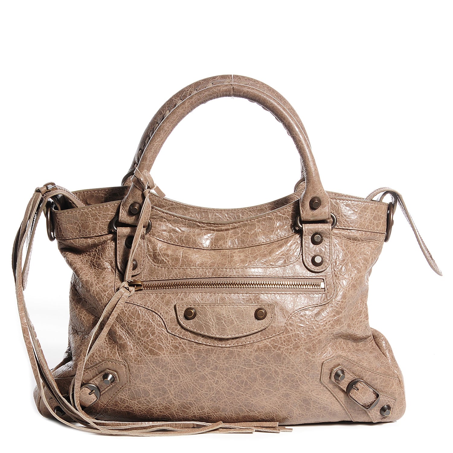 Balenciaga Agneau Classic Hardware Town Gris Poivre 1 of 13