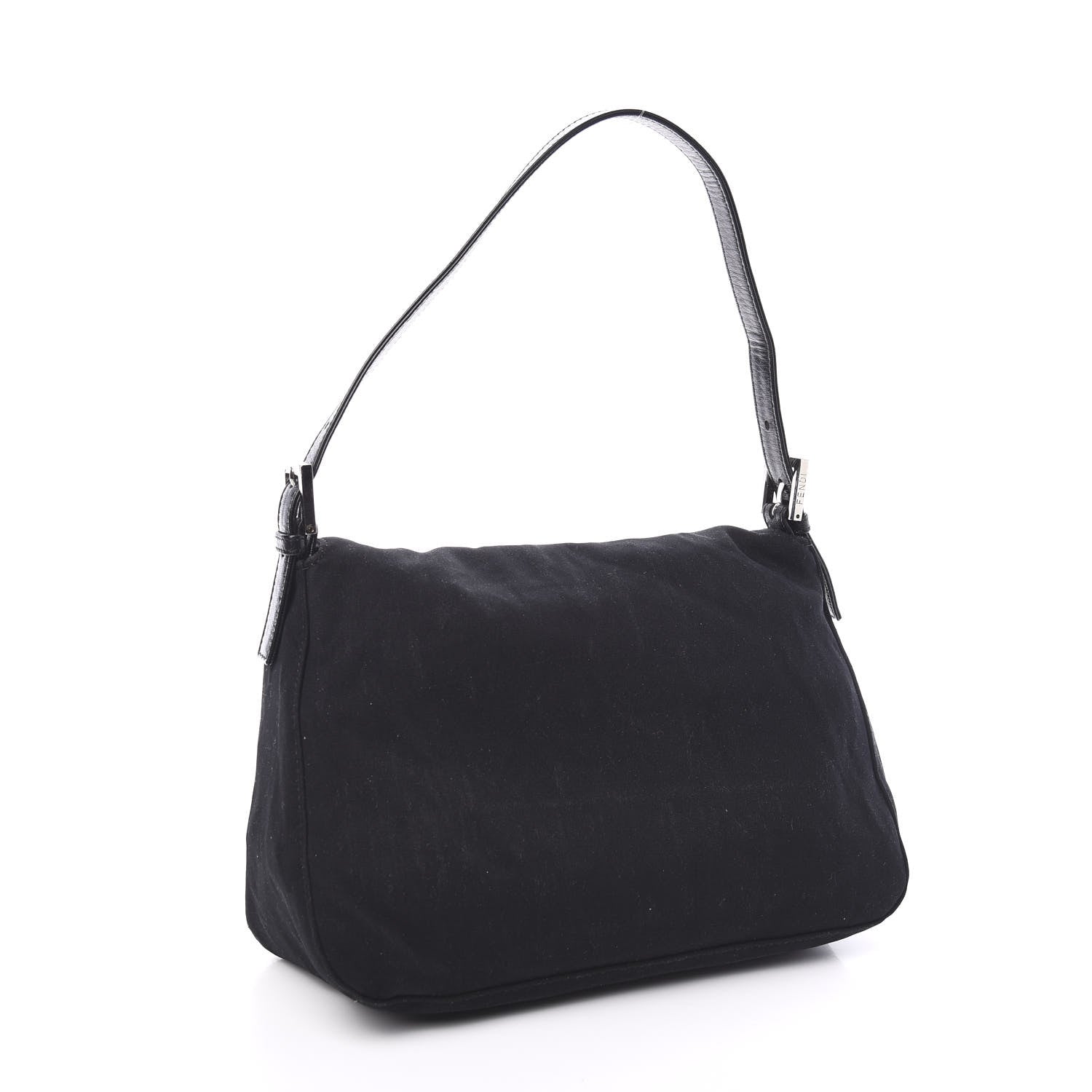 Fendi Neoprene Mama Baguette Black 2 of 9