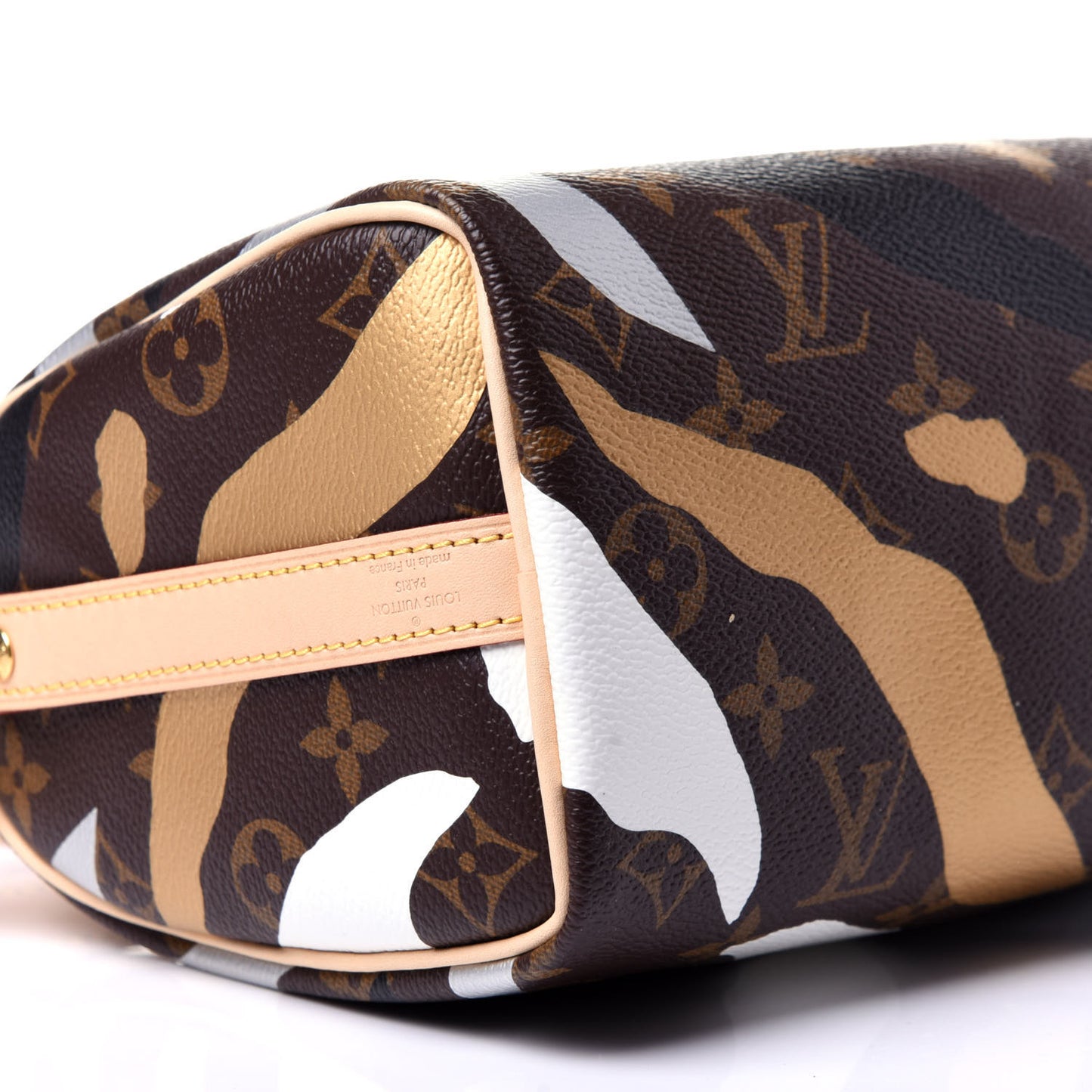 X LOL Monogram Speedy BB Gold Silver