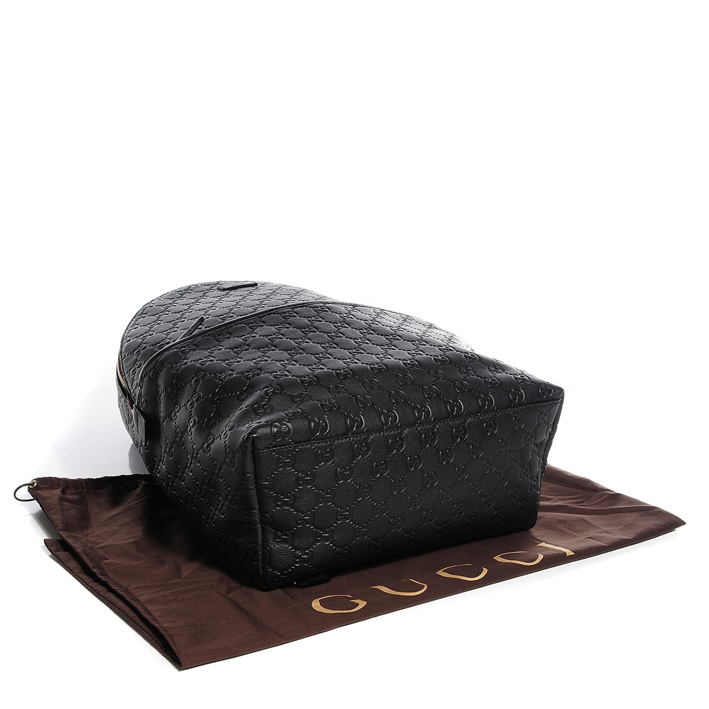 Guccissima Medium Classic Backpack Black