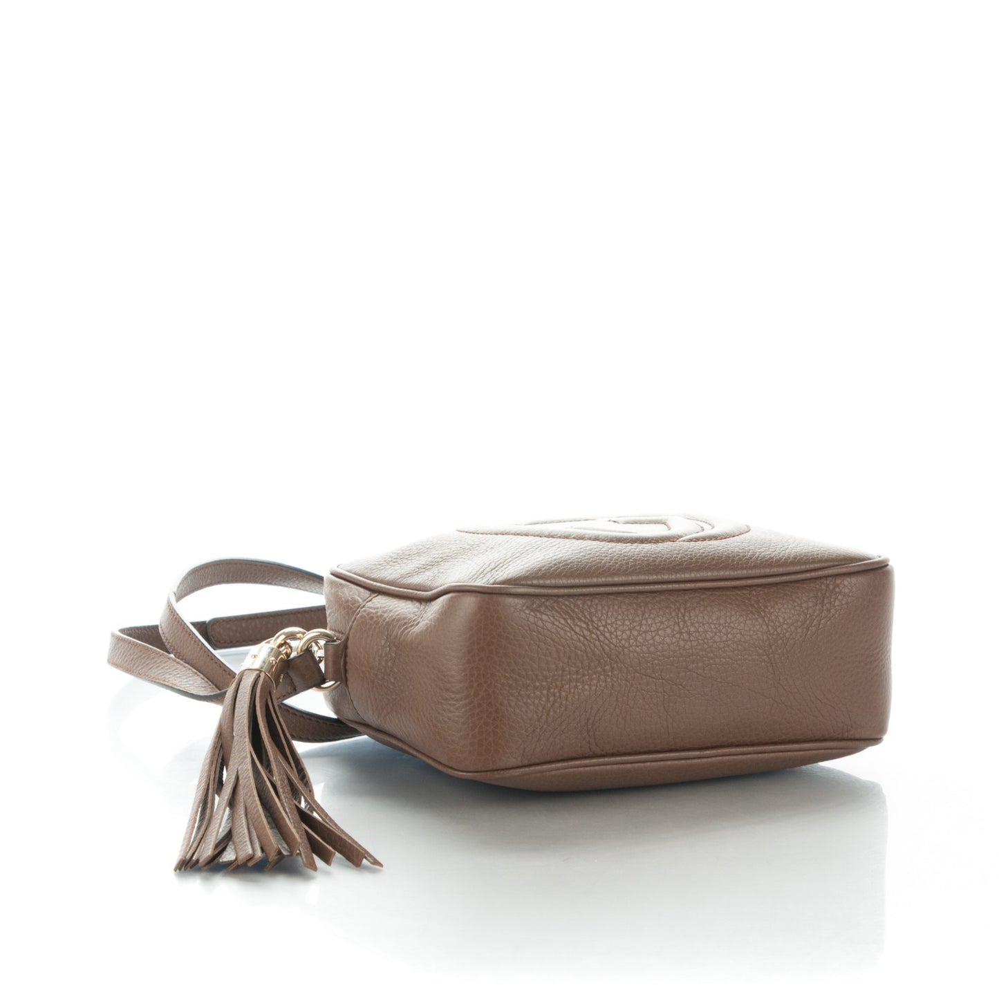 Cellarius Calfskin Small Soho Disco Bag Acero