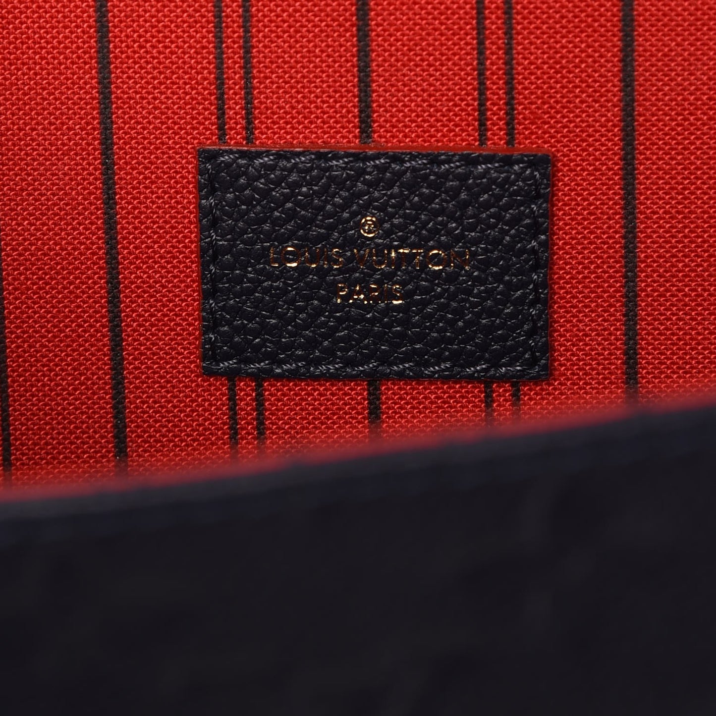 Empreinte Pochette Metis Marine Rouge