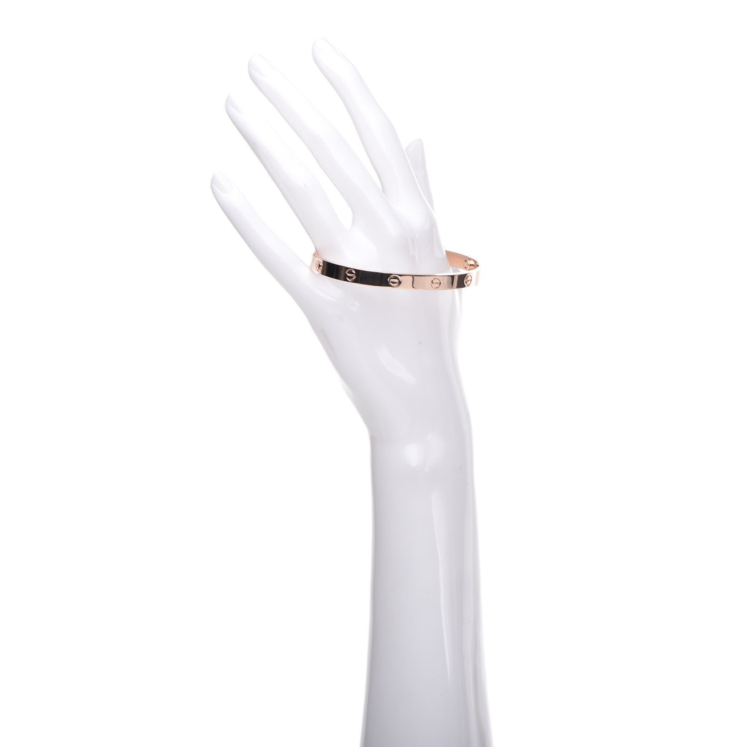 Cartier 18K Pink Gold LOVE Bracelet 20 2 of 7