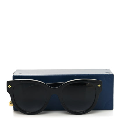 Louis Vuitton Acetate My Monogram Square Sunglasses Z1526W Black 7 of 7