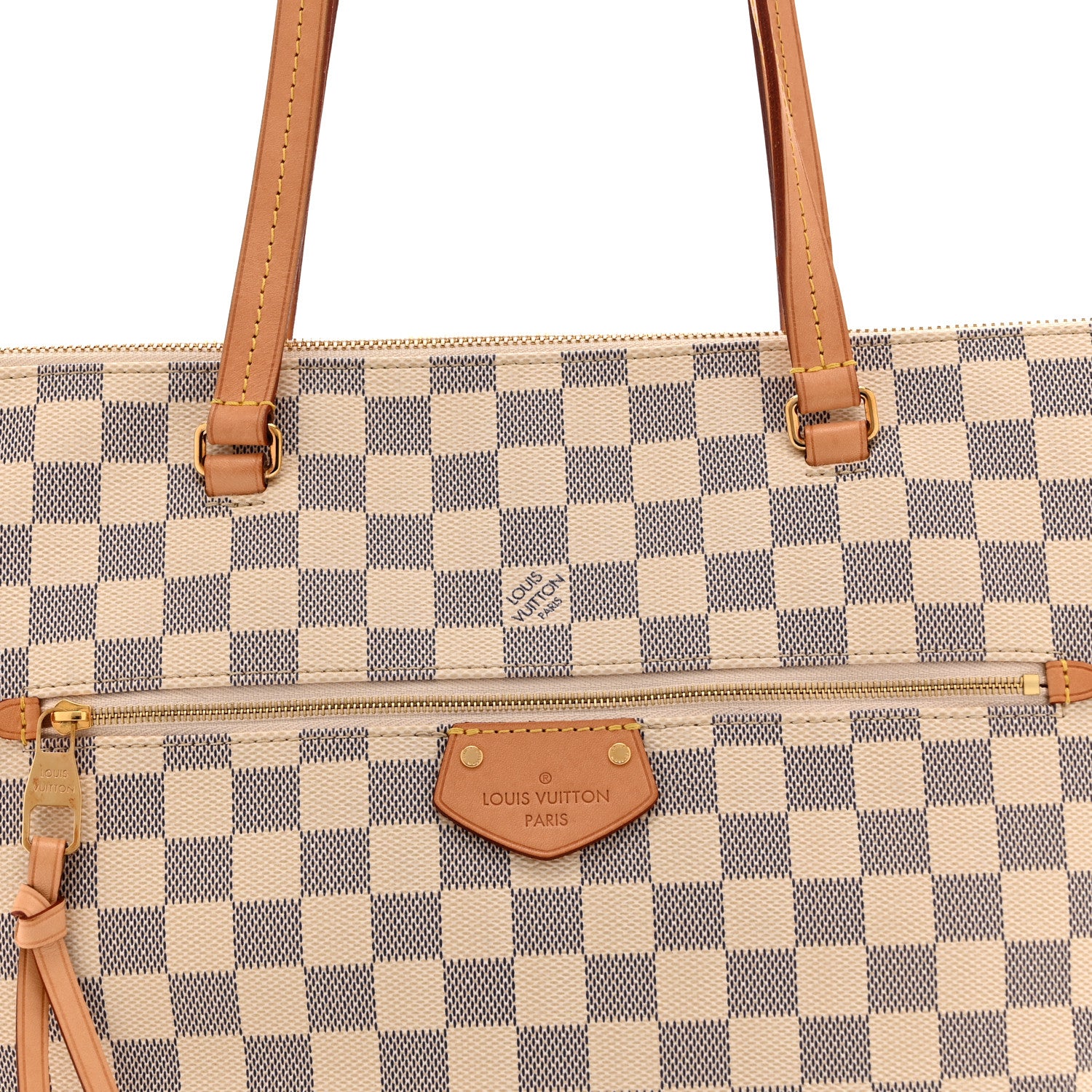 Louis Vuitton Damier Azur Iena MM 7 of 9
