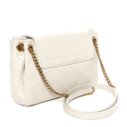 Saint Laurent Lambskin Quilted Monogram Mini Nolita Blanc Vintage 2 of 10