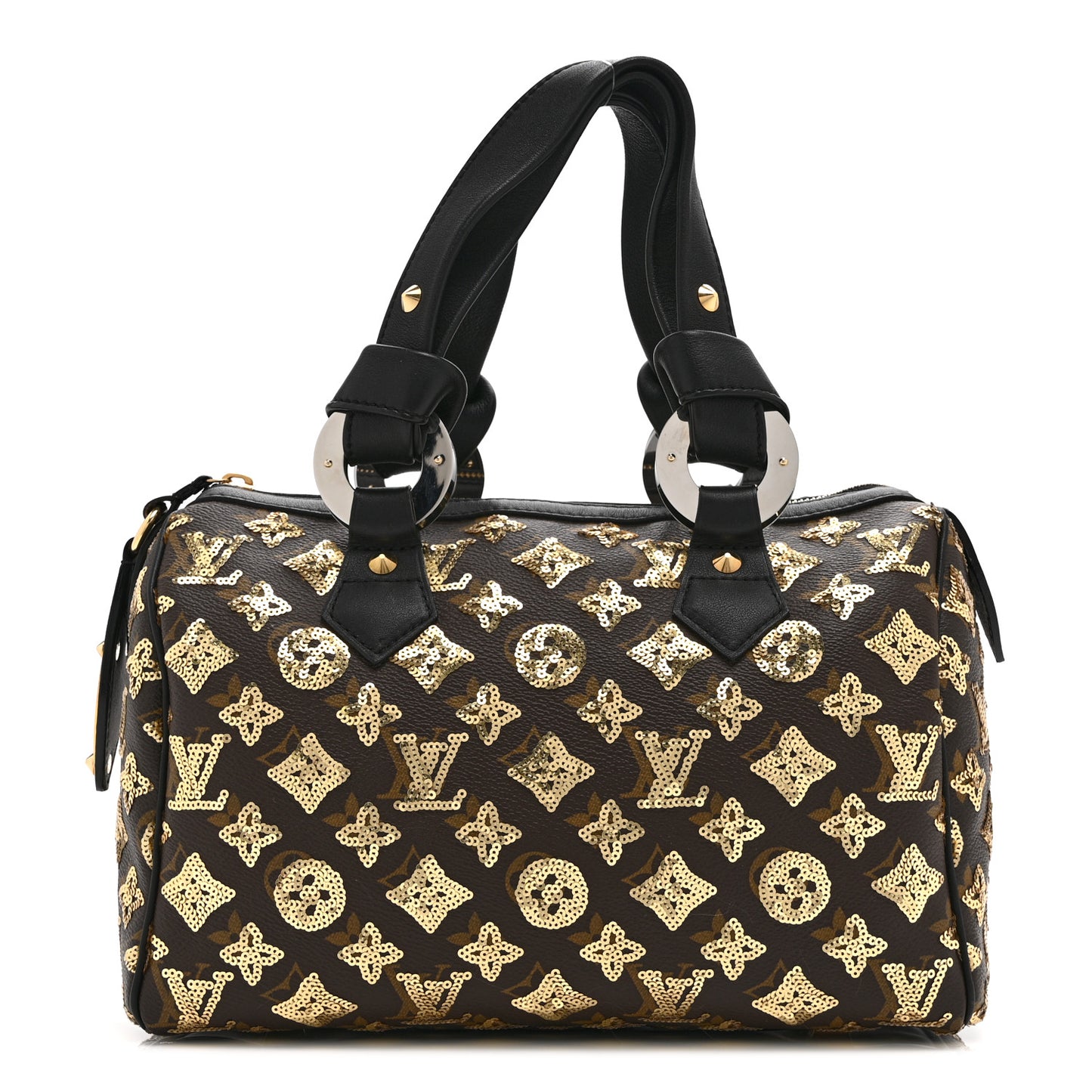 Monogram Sequins Eclipse Speedy 28 Gold