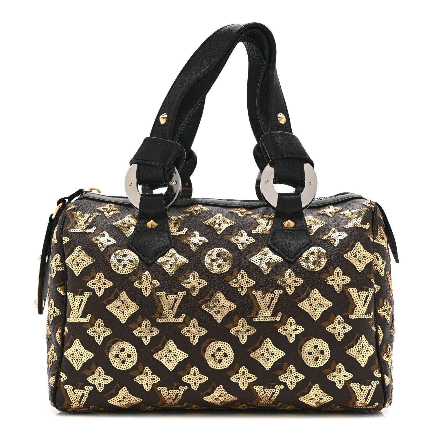 Louis Vuitton Monogram Sequins Eclipse Speedy 28 Gold 1 of 10
