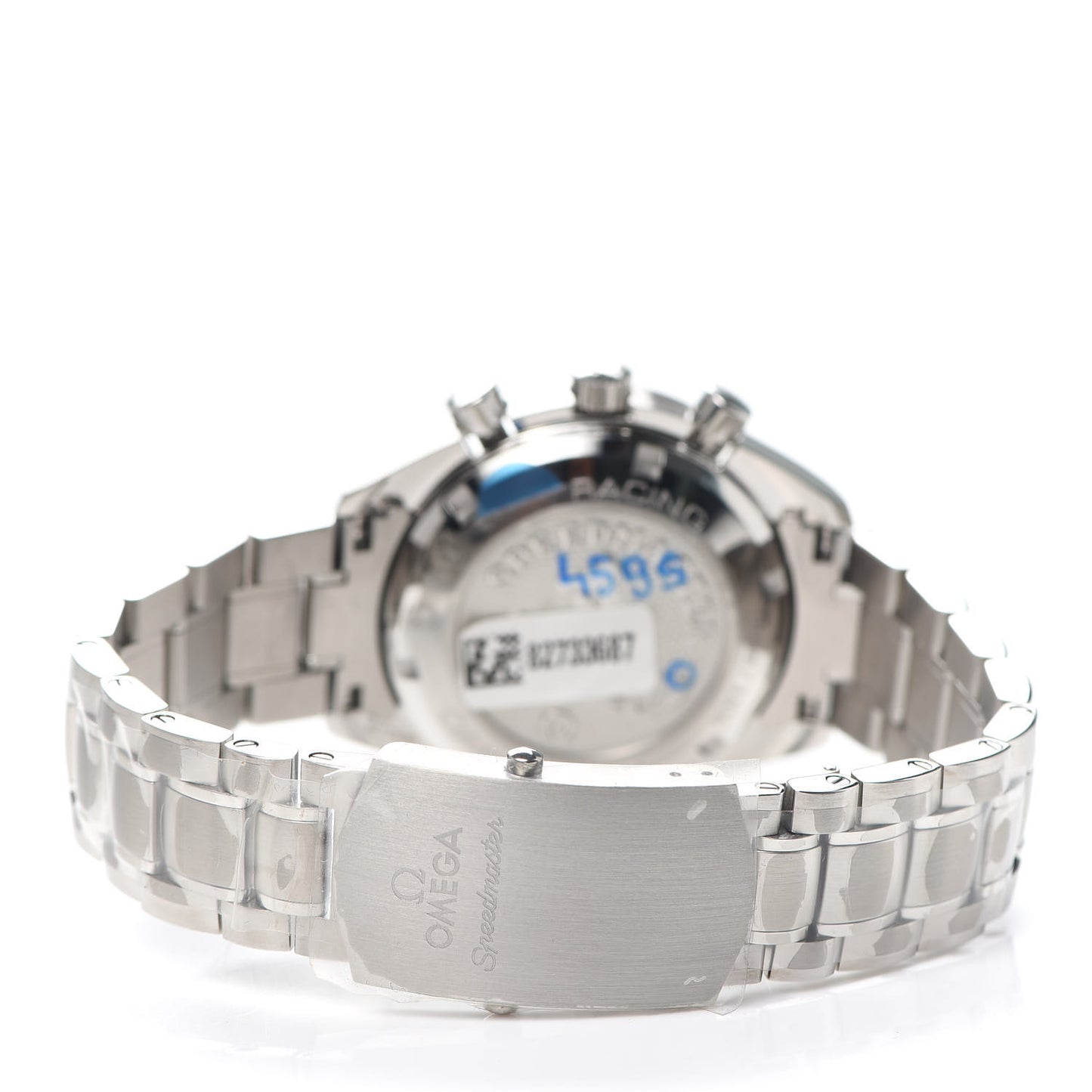 Stainless Steel 40mm Speedmaster Racing Co-Axial Chronograph Automatic Watch Black 326.30.40.50.01.001