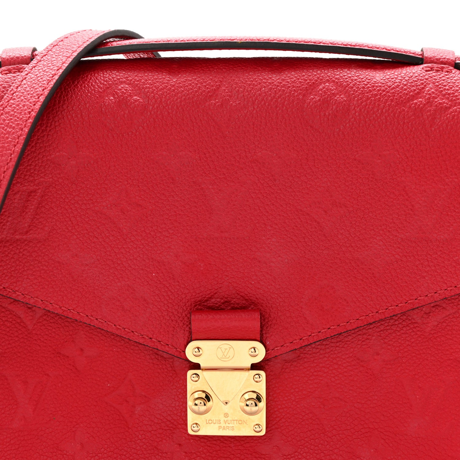 Louis Vuitton LOUIS VUITTON Empreinte Pochette Metis Scarlet Scarlet 8 of 10