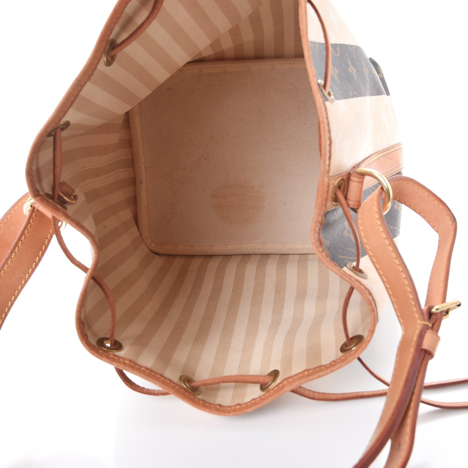 Louis Vuitton Monogram Rayures Petit Noe 5 of 21