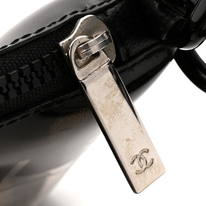 Chanel Vinyl Coco Window Pochette Black 13 of 14