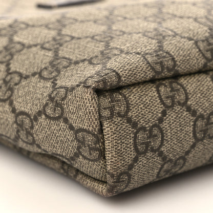 Gucci GG Plus Monogram Small Flap Messenger Bag Beige Dark Brown 8 of 9