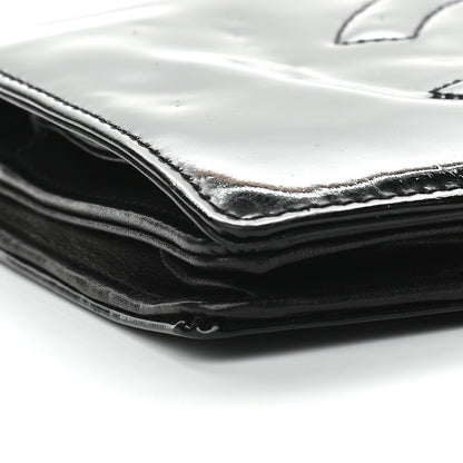 Chanel Patent Timeless CC Wallet On Chain WOC Black 7 of 9