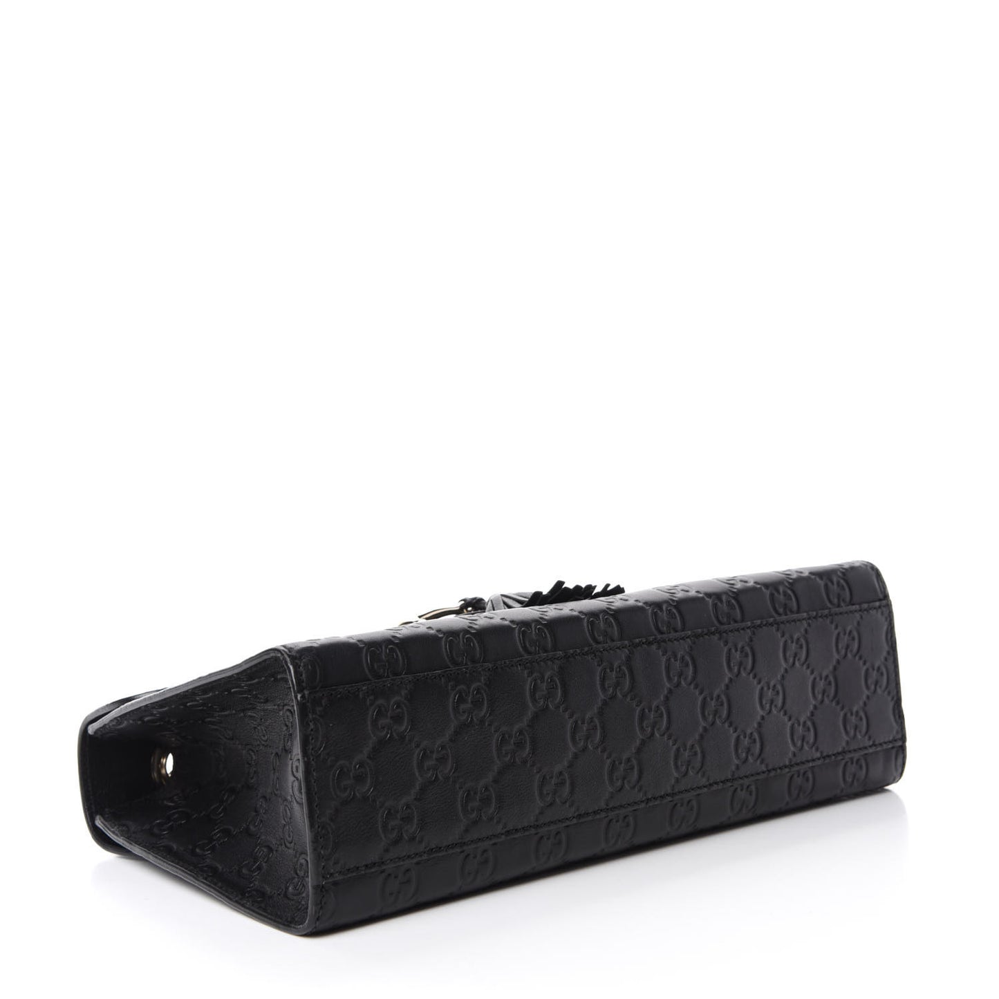 Guccissima Medium Emily Chain Shoulder Bag Black