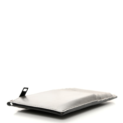 Saint Laurent Calfskin 5 Fragments Zip Pouch Card Holder Fog 4 of 10