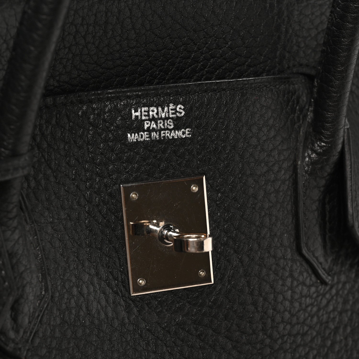 Hermes Togo Birkin 40 Black 7 of 11