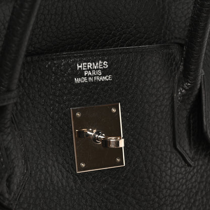 Hermes Togo Birkin 40 Black 7 of 11