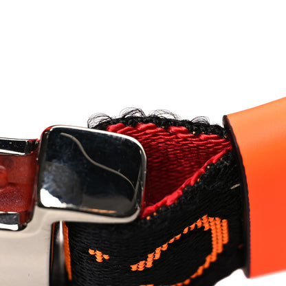 Christian Louboutin Calfskin Spiked Paris NYC Belt Bag Orange 11 of 12