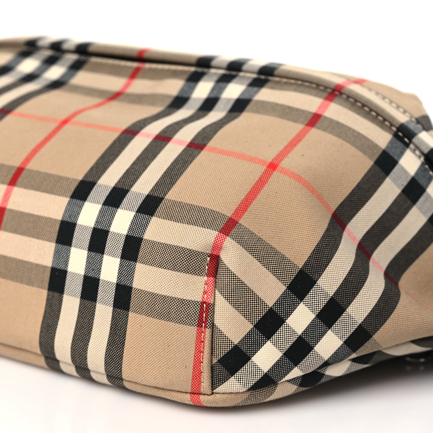 Burberry Nylon Vintage Check Medium Sonny Bum Bag Archive Beige Black 10 of 10
