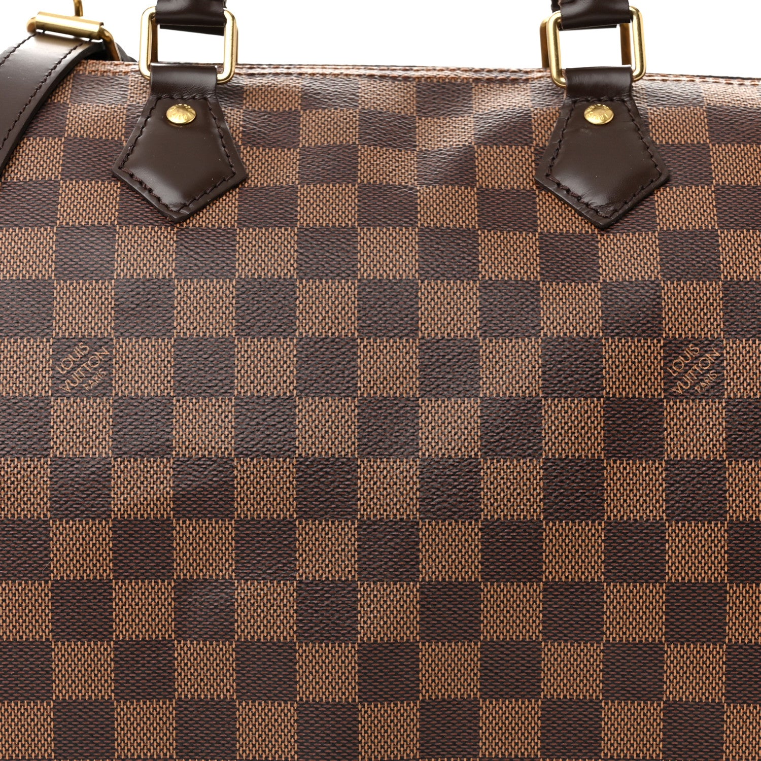 Louis Vuitton Damier Ebene Speedy Bandouliere 35 8 of 10