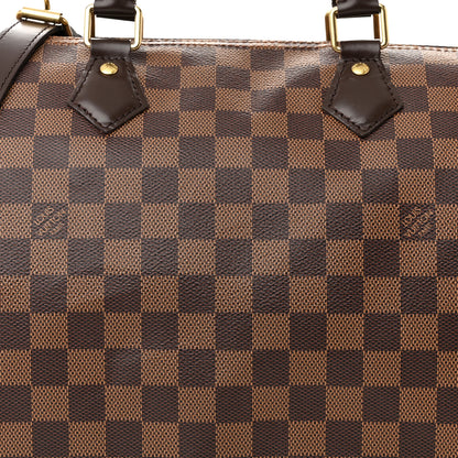 Louis Vuitton Damier Ebene Speedy Bandouliere 35 8 of 10