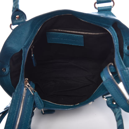 Balenciaga Agneau Giant 12 Silver Hardware Town Lagon 6 of 15