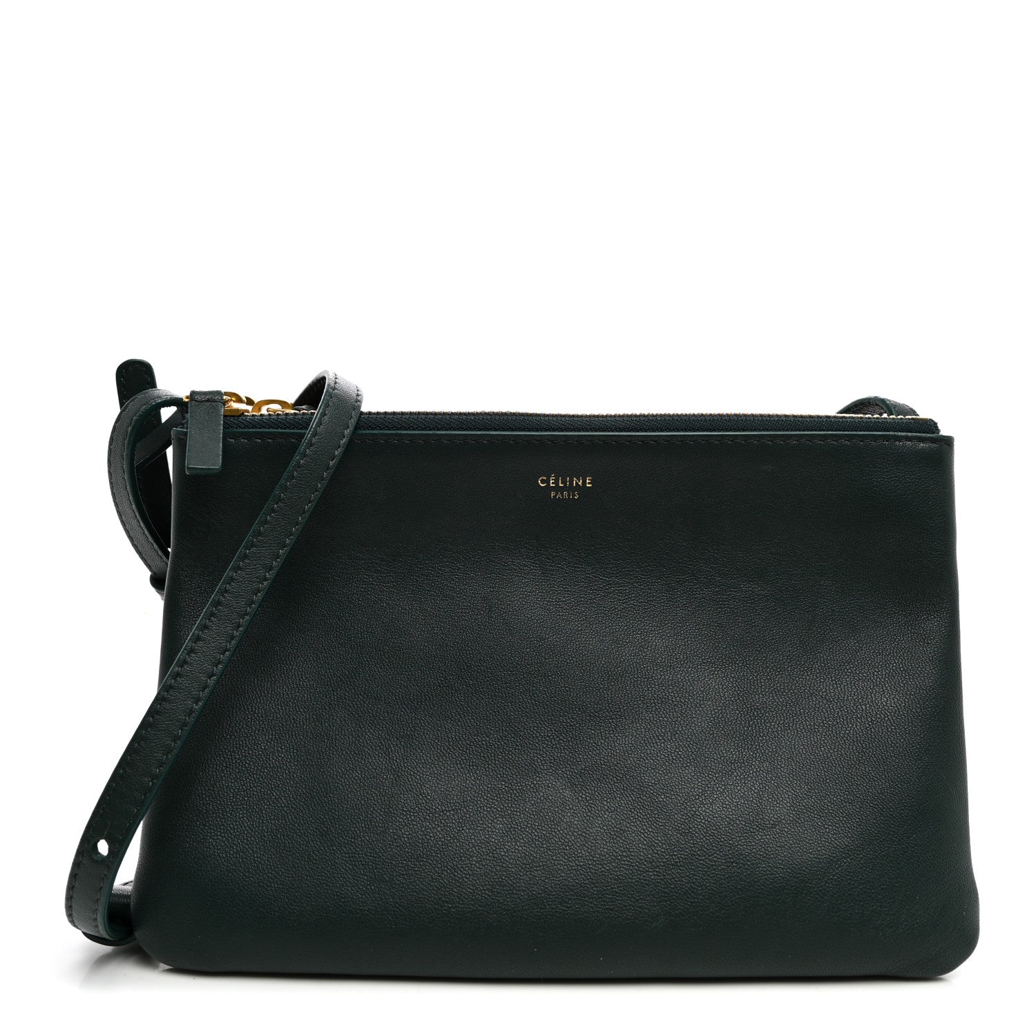 Celine Lambskin Small Trio Crossbody Bag Amazone 1 of 9