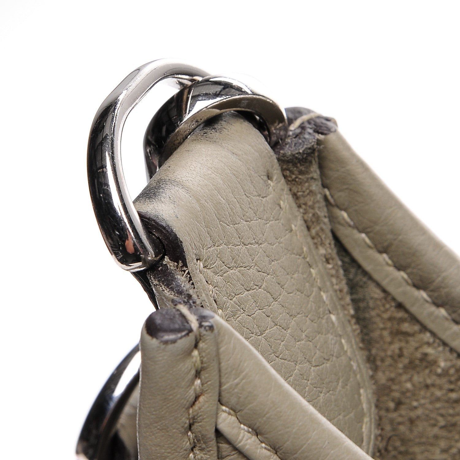 Hermes Taurillon Clemence Evelyne III PM Sauge 12 of 12