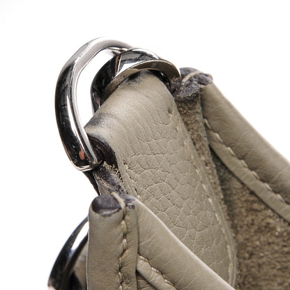 Hermes Taurillon Clemence Evelyne III PM Sauge 12 of 12