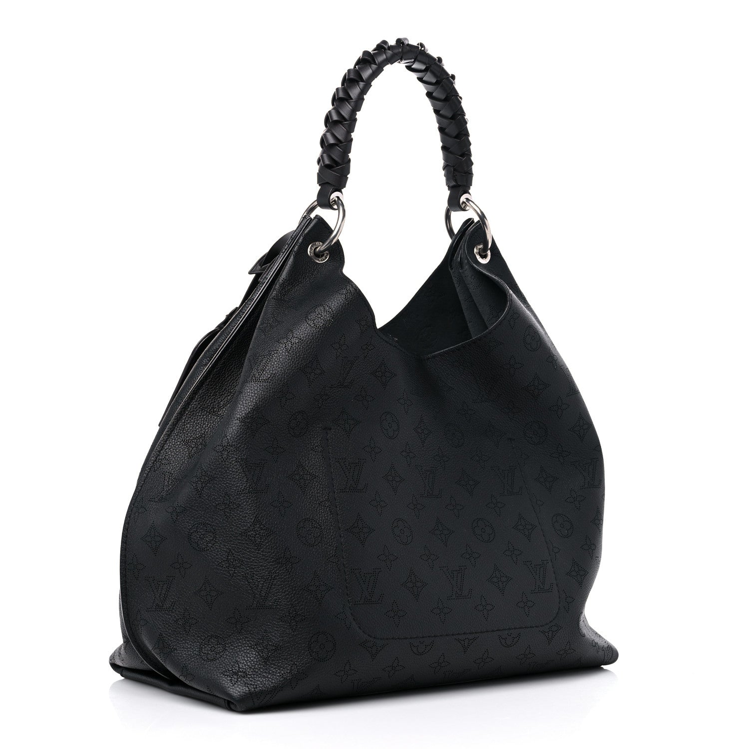 Louis Vuitton Mahina Carmel Hobo Black 3 of 10