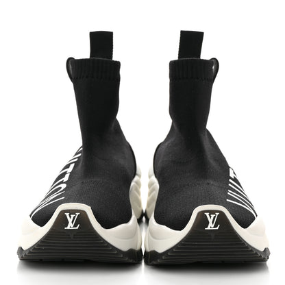 Louis Vuitton Stretch Fabric Run 55 Sneaker Boots 35 Black 2 of 7