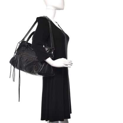 Balenciaga Agneau Classic Hardware Part Time Black 2 of 13