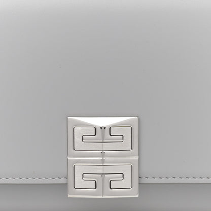 Givenchy Calfskin 4G Wallet on Chain Cloud Grey 7 of 9
