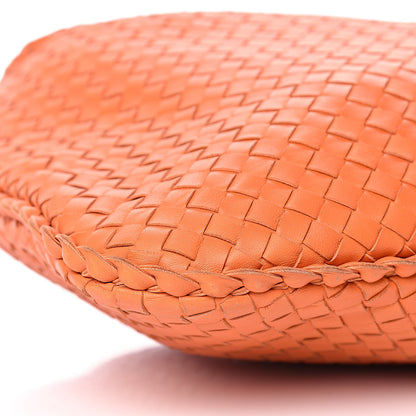 Bottega Veneta Nappa Intrecciato Large Veneta Hobo Orange 10 of 11