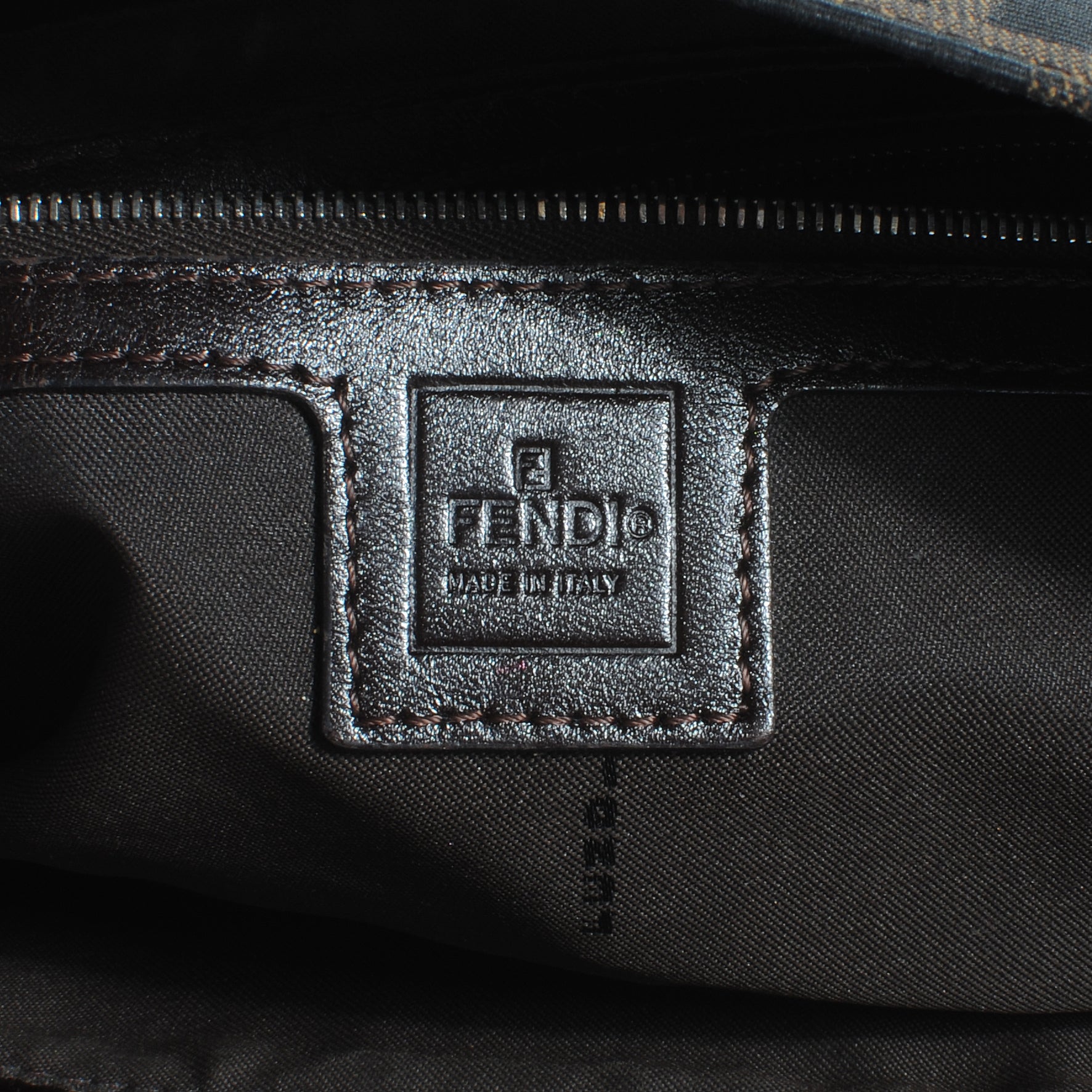 Fendi Zucca Small Shoulder Bag Tobacco 5 of 7