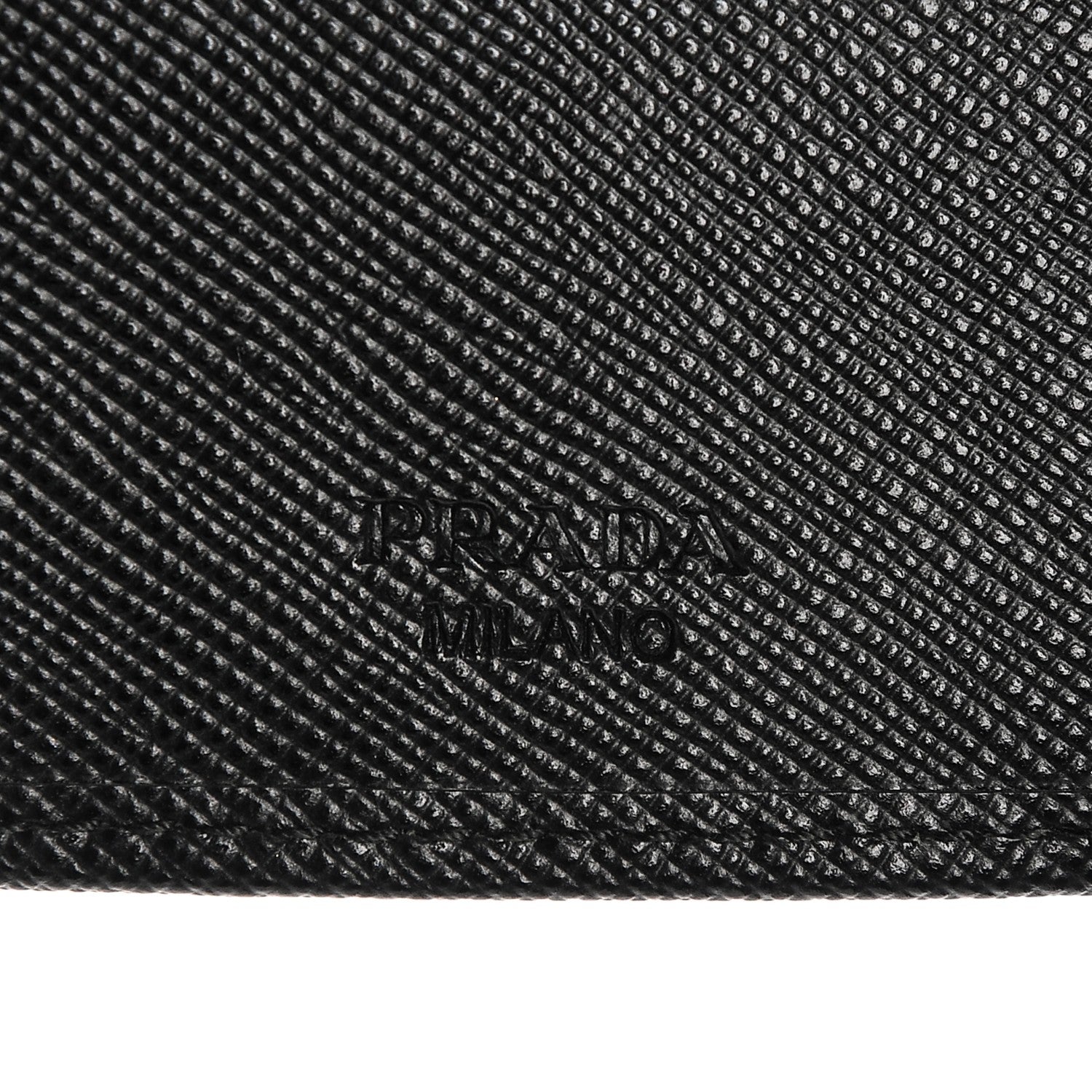 Prada Saffiano Fiocco Bow Metal 6 Key Holder Nero Black 6 of 7