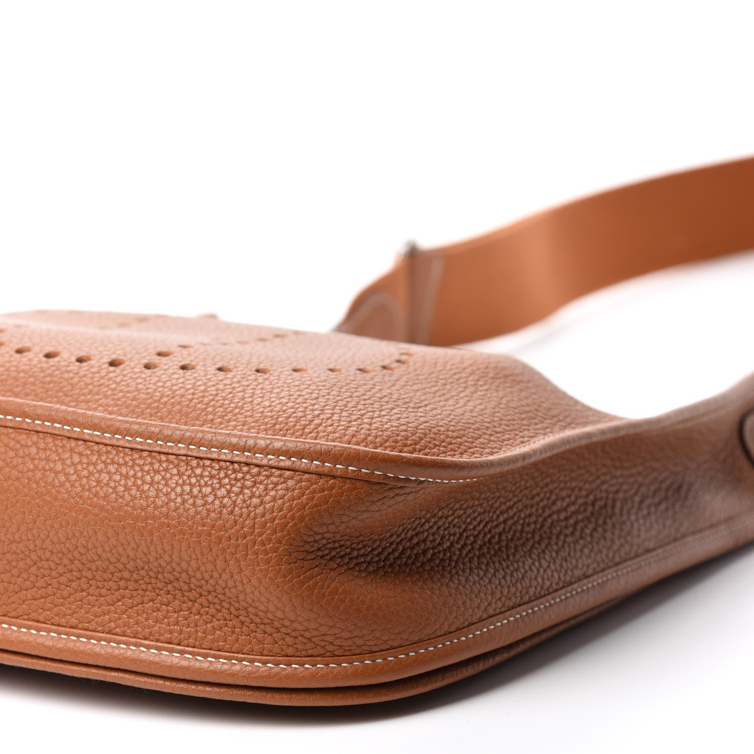 Hermes Taurillon Clemence Evelyne III PM Gold 7 of 11