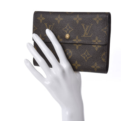 Louis Vuitton Monogram Porte Tresor Etui Papiers Wallet 2 of 8