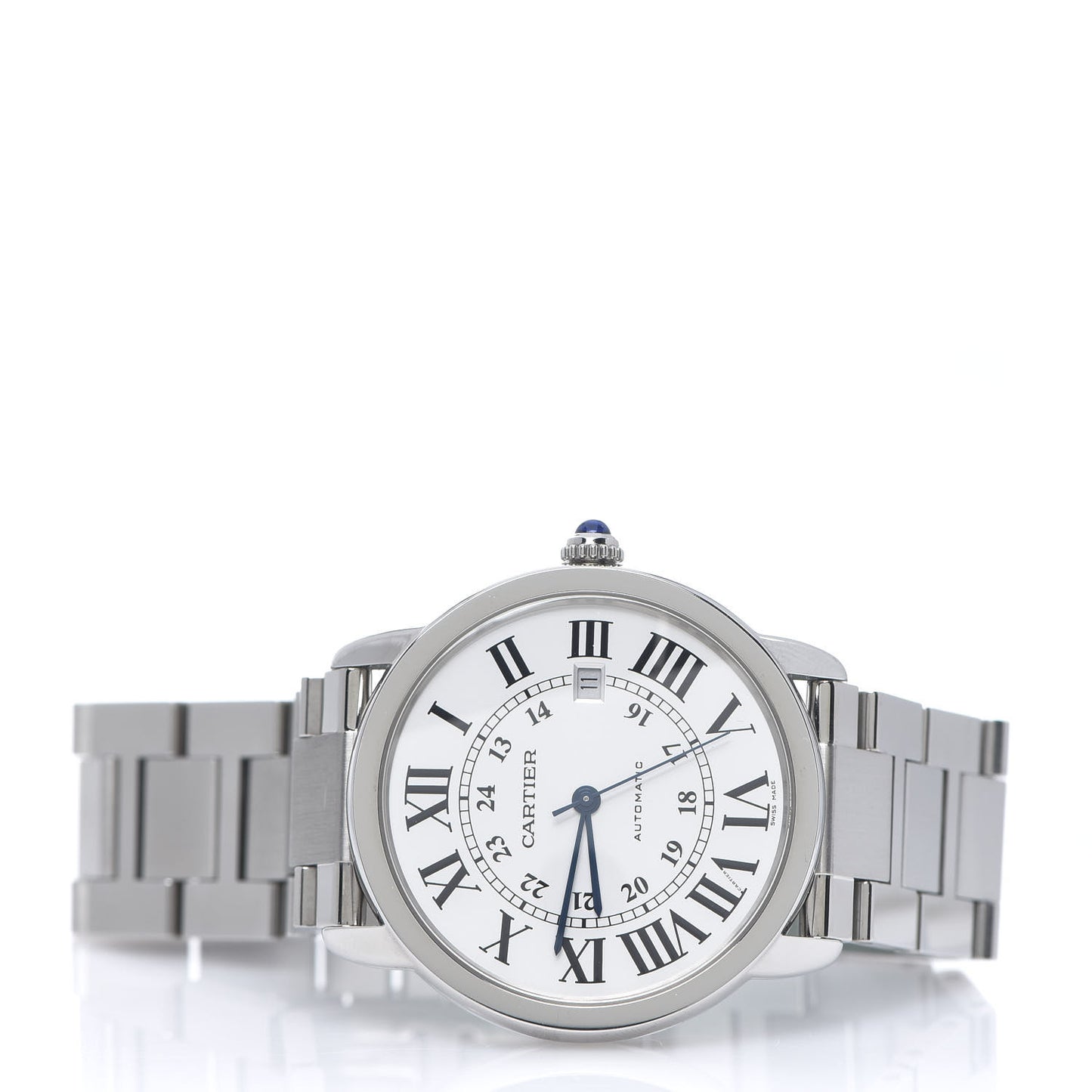 Stainless Steel 42mm Ronde Solo Automatic Watch