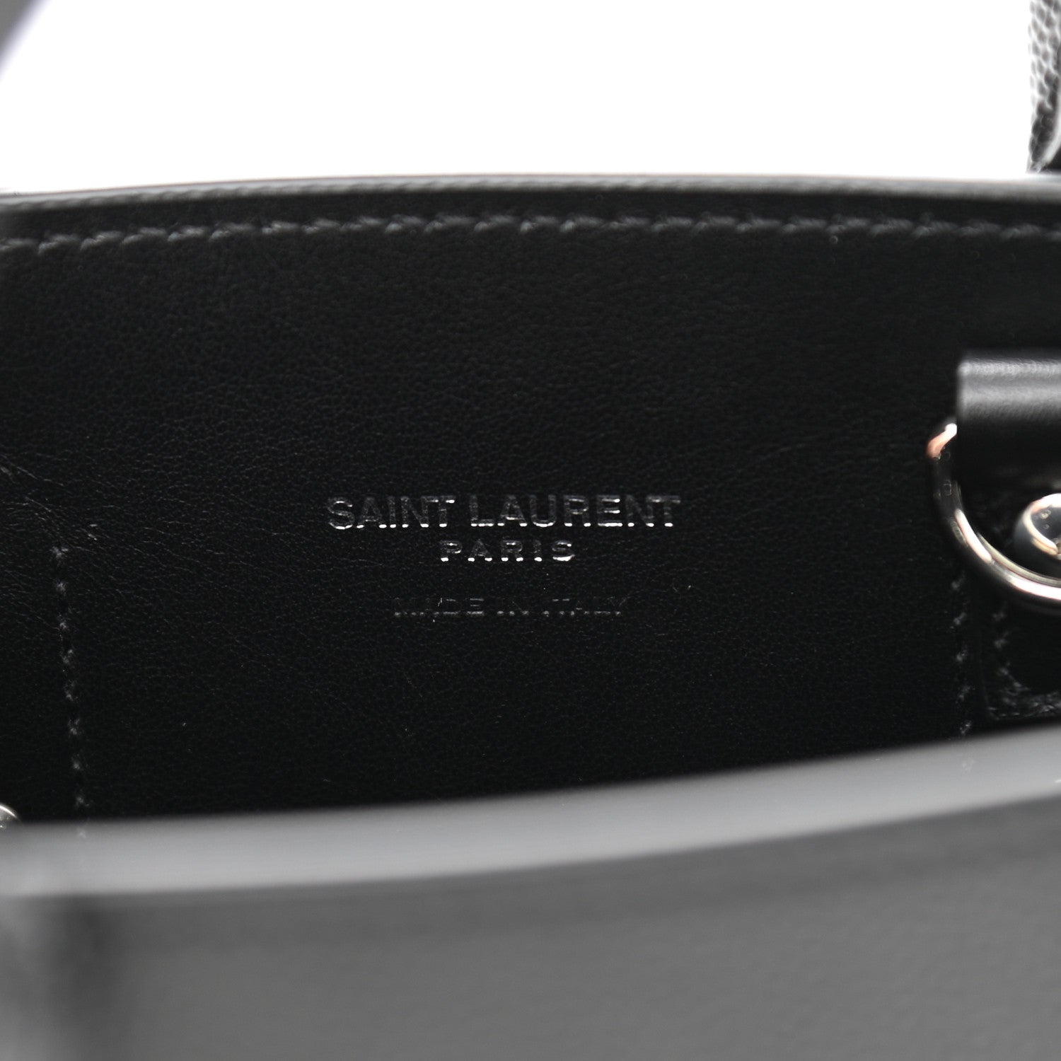 Saint Laurent Grain De Poudre Nano Sac De Jour Black 5 of 10
