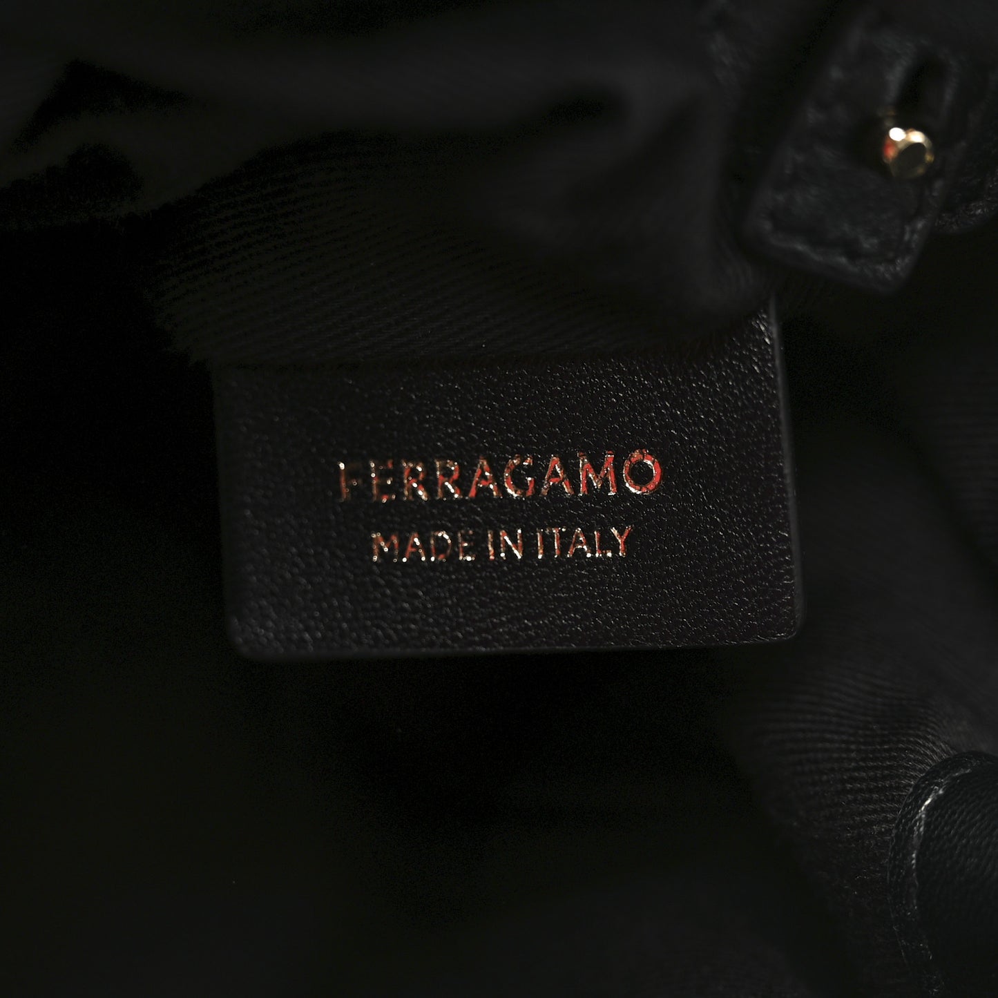Lambskin Small Dumpling Soft Bag Black