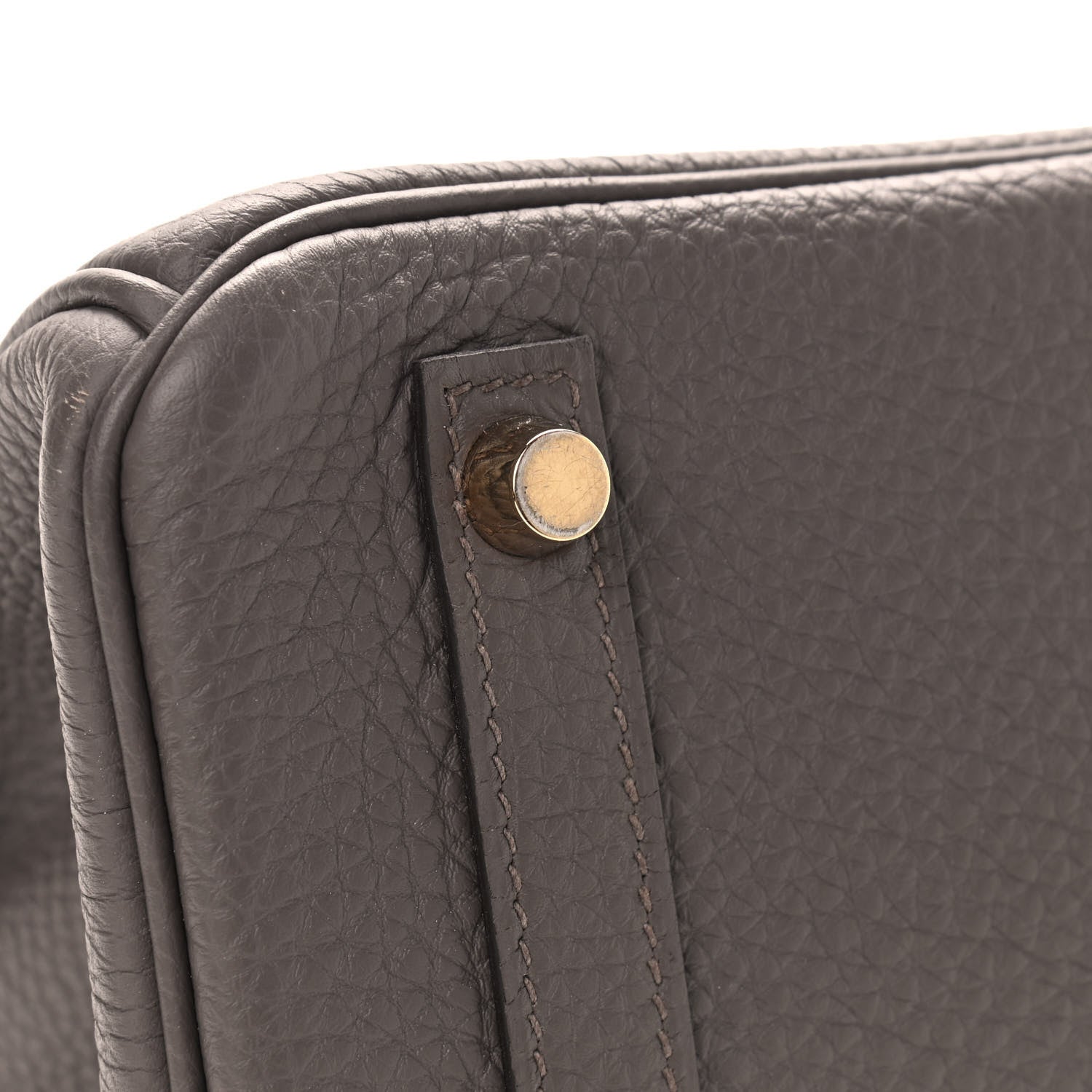 Hermes Togo Birkin 30 Etain 10 of 17
