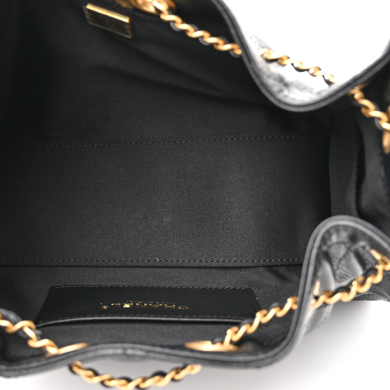 Chanel Caviar Quilted Mini Chanel 25 Handbag Black 5 of 11